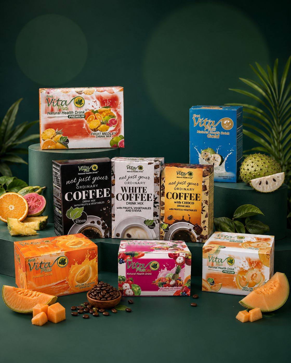 First Vita Plus product collection presented by MP Wellness
